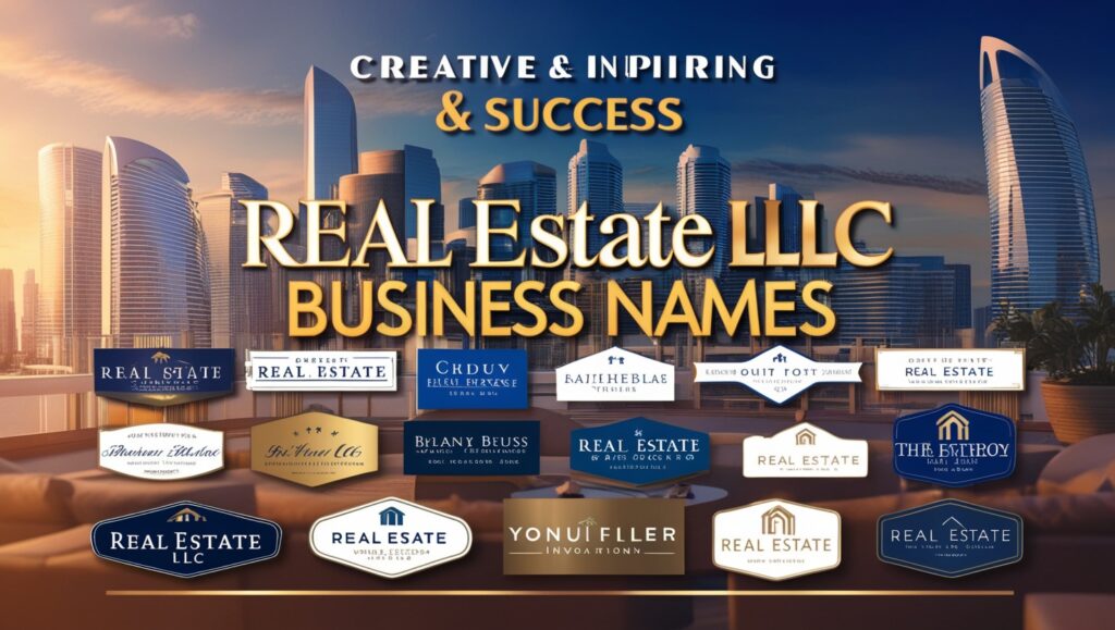 Real Estate LLC Names